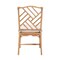Baxton Studio Rio Modern Bohemian Natural Brown Rattan Dining Chair 226-13116-ZORO - alternate 2